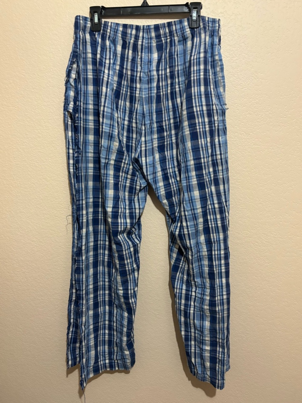 Polo Ralph Lauren Blue Plaid Lightweight Lounge Pants red horse large